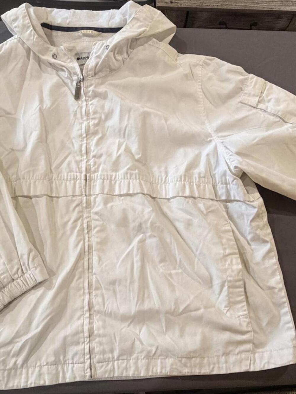 Appleseed s Womens White Jacket Size XXL